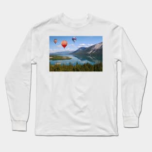 Ballons over the lake Long Sleeve T-Shirt